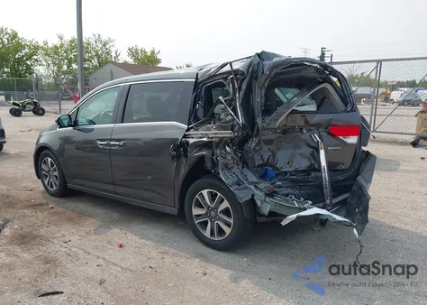 2015 Honda Odyssey Touring/Touring Elite from USA, damaged, VIN 5FNRL5H90FB091554